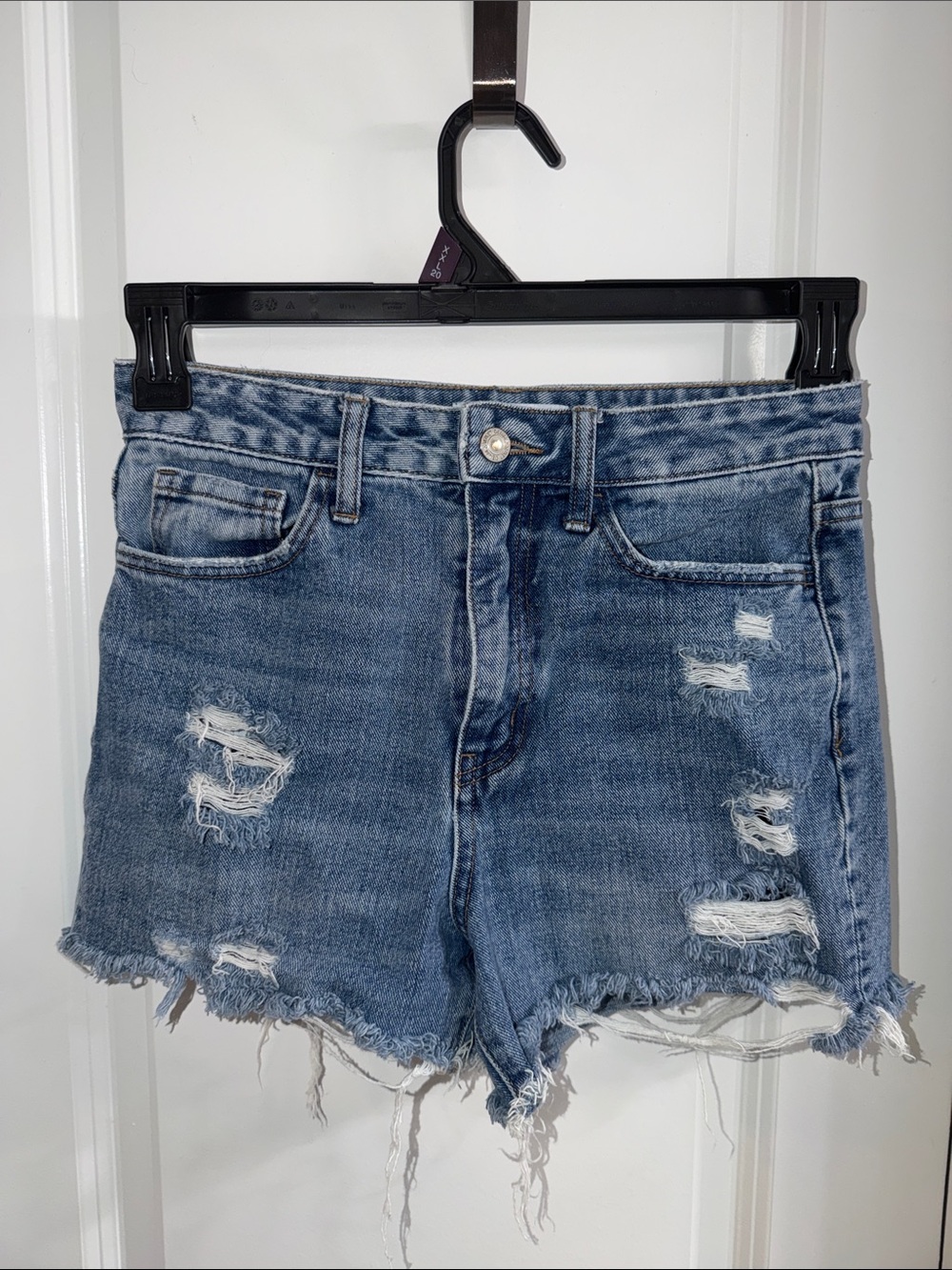 Vervet brand Distressed Blue jean Denim Women’s Shorts